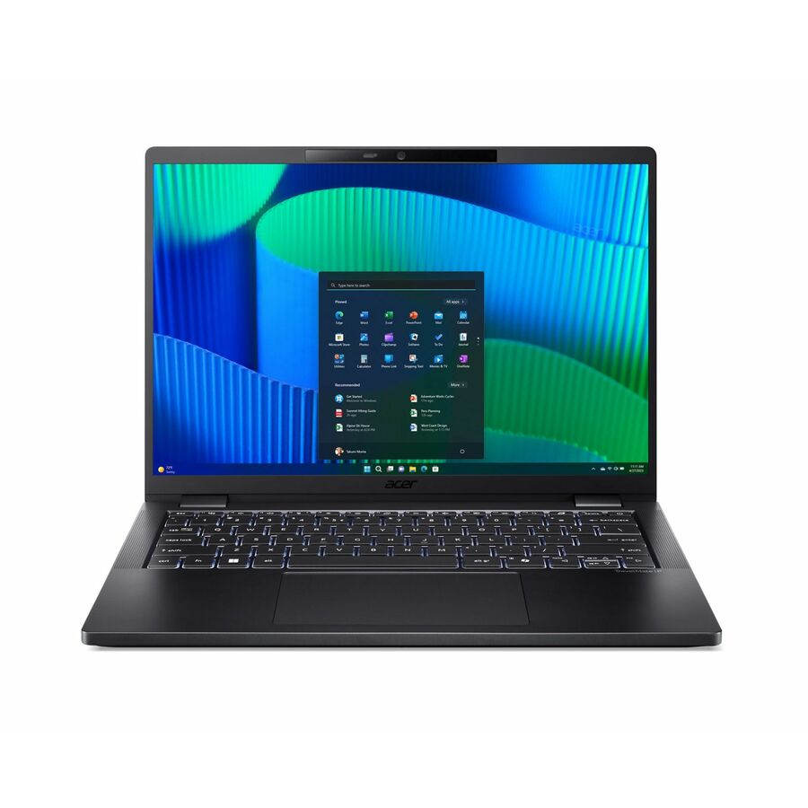 Acer TravelMate P6 14 TMP614-73T TMP614-73T-78TG 14" Touchscreen Notebook - WUXGA - 60 Hz - Intel Core Ultra 7 165H - 32 GB - 1 TB SSD - English Keyboard - Black