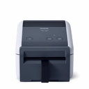 Brother TD-4420DNFC Desktop Direct Thermal Printer - Monochrome - Label Print - Fast Ethernet - USB - USB Host - Serial - With Cutter