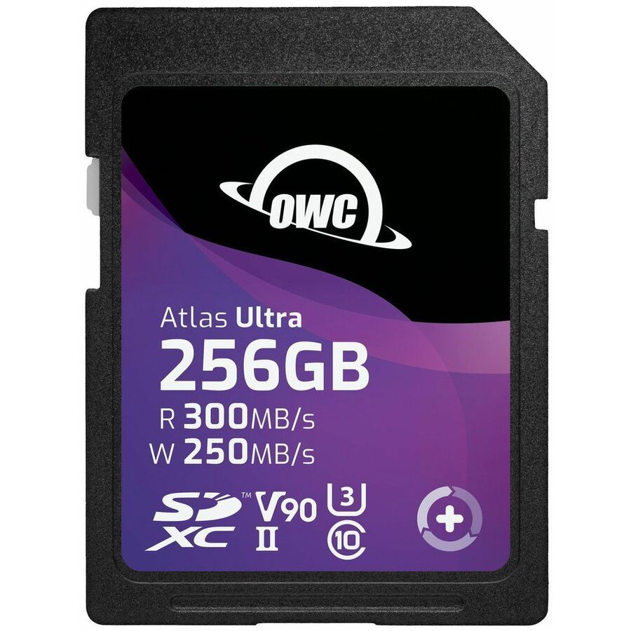 OWC 256GB Atlas Ultra SDXC UHS-II V90 Memory Card