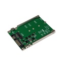 StarTech M.2 SATA SSD to 2.5in SATA Adapter, Open-Frame Bracket Converter, 7mm High, M2 Drive Adapter, Not Compatible with NVMe, TAA