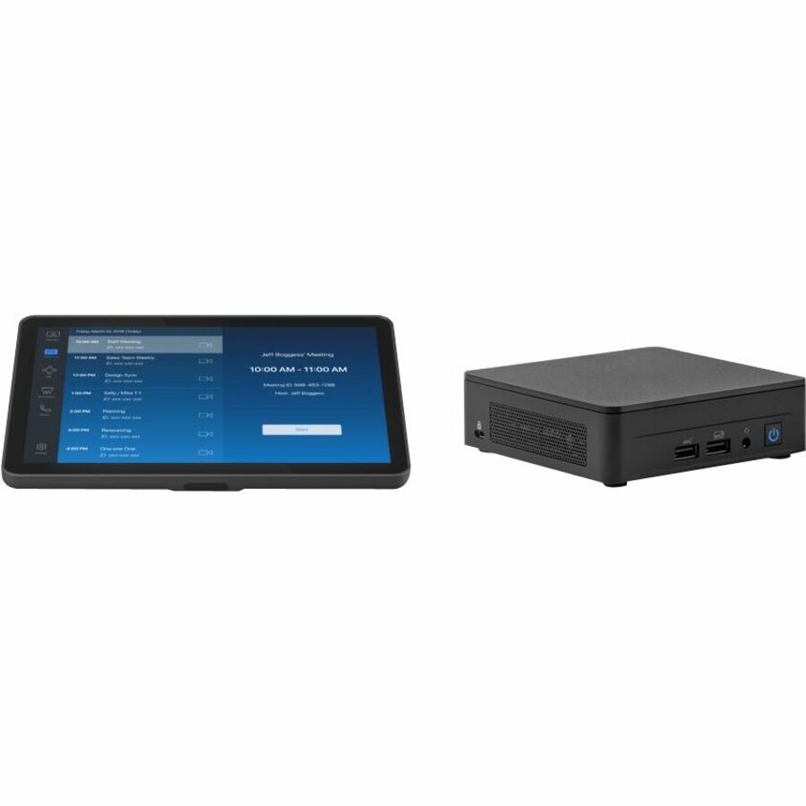 Logitech BASE Zoom Room (no AV) with Tap + ASUS® NUC