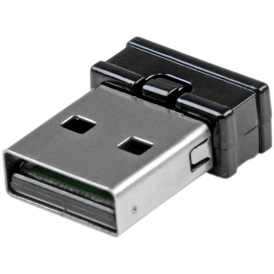 StarTech Mini USB Bluetooth 4.0 Adapter, 10m (33ft) Class 2 EDR Wireless Dongle, TAA