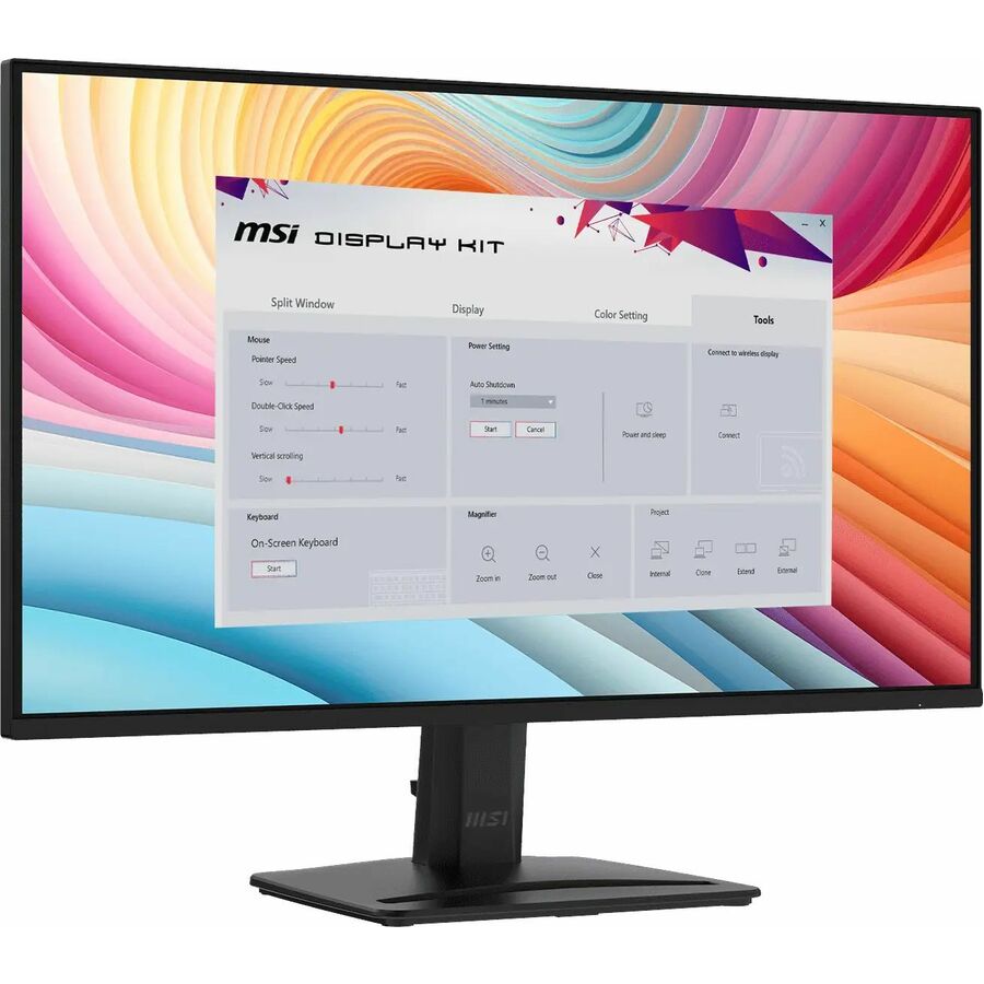 MSI PRO MP251 E2 - PROMP251E2 - Business Productivity Monitor - 24.5" IPS 120Hz Adaptive-Sync Display - HDMI - DisplayPort
