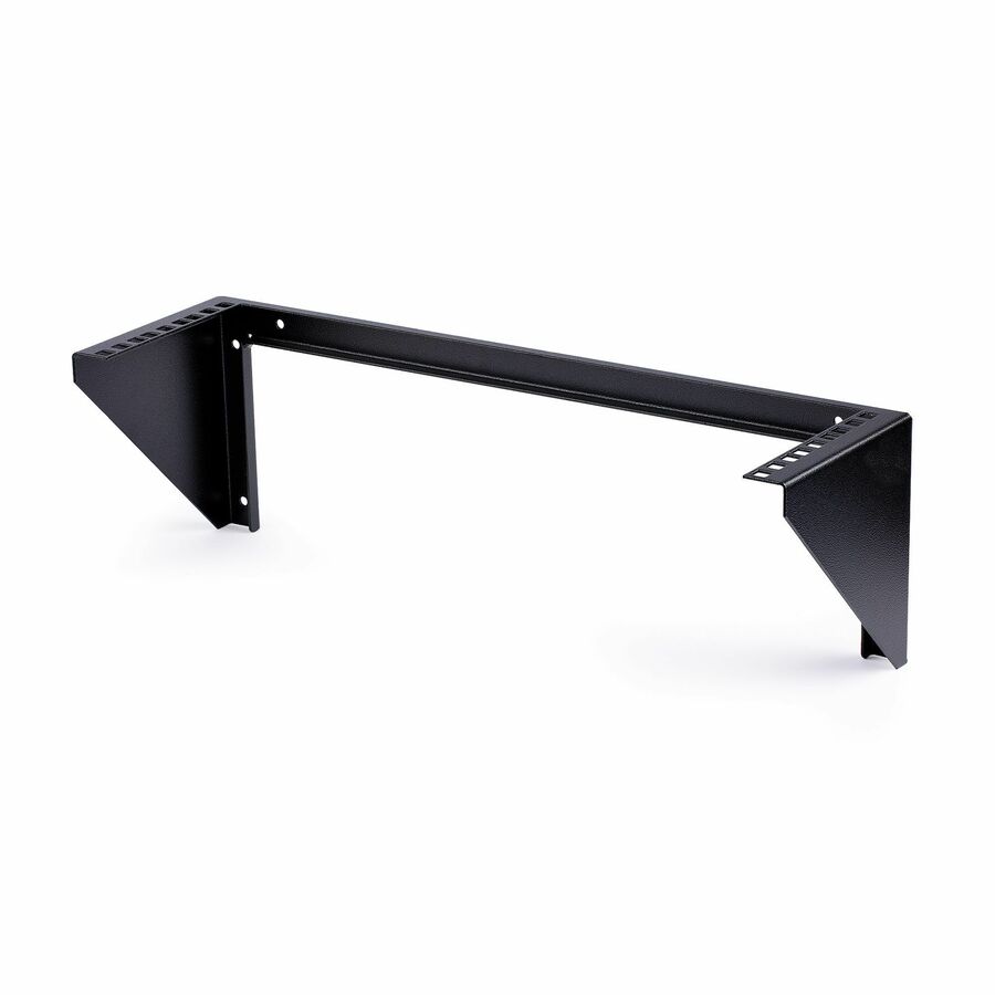 StarTech 3U 19" Wall Mount Vertical Rack Bracket, Patch Panel Wall Mount Bracket for AV/IT Equipment/Cabinet/Server Room, TAA
