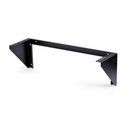 StarTech 3U 19" Wall Mount Vertical Rack Bracket, Patch Panel Wall Mount Bracket for AV/IT Equipment/Cabinet/Server Room, TAA