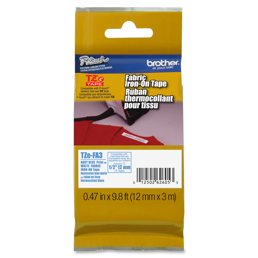 P-touch TZe Iron-On Tape