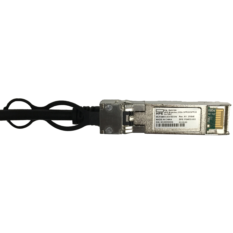 HPE M-series 25Gb SFP28 to SFP28 1m Direct Attach Copper Cable