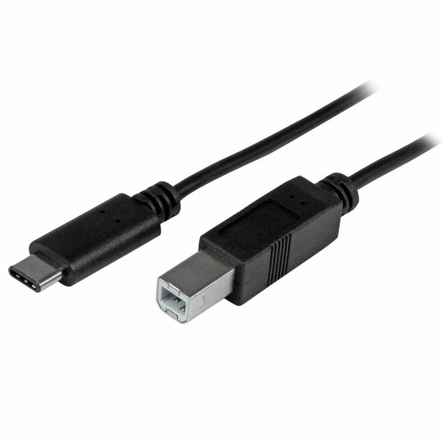 StarTech 3.3ft (1m) USB-B to USB-C Cable, Data Cord, USB 2.0, USB-C Data Transfer Cable