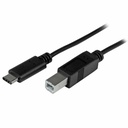 StarTech 3.3ft (1m) USB-B to USB-C Cable, Data Cord, USB 2.0, USB-C Data Transfer Cable