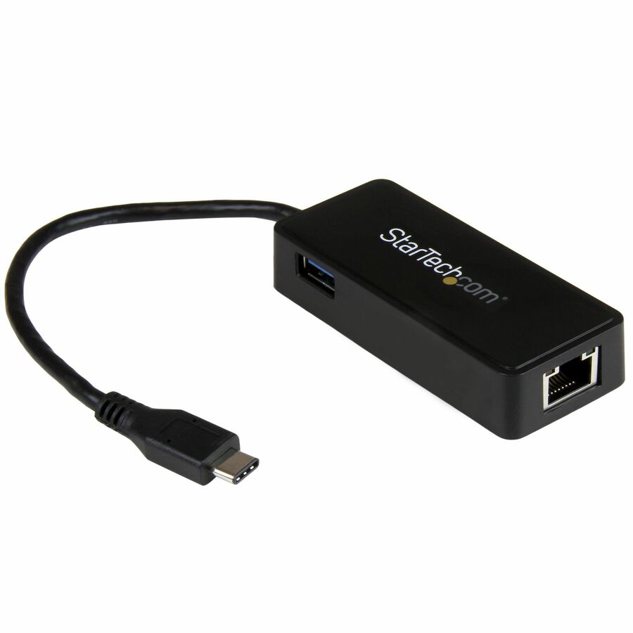 StarTech USB-C to Ethernet Gigabit Adapter - Thunderbolt 3 Compatible - USB Type C Network Adapter - USB C Ethernet Adapter