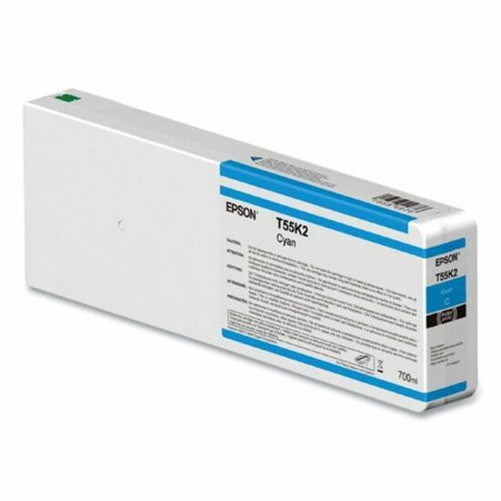 Epson T55K Original Inkjet Ink Cartridge - Cyan - 1 Pack