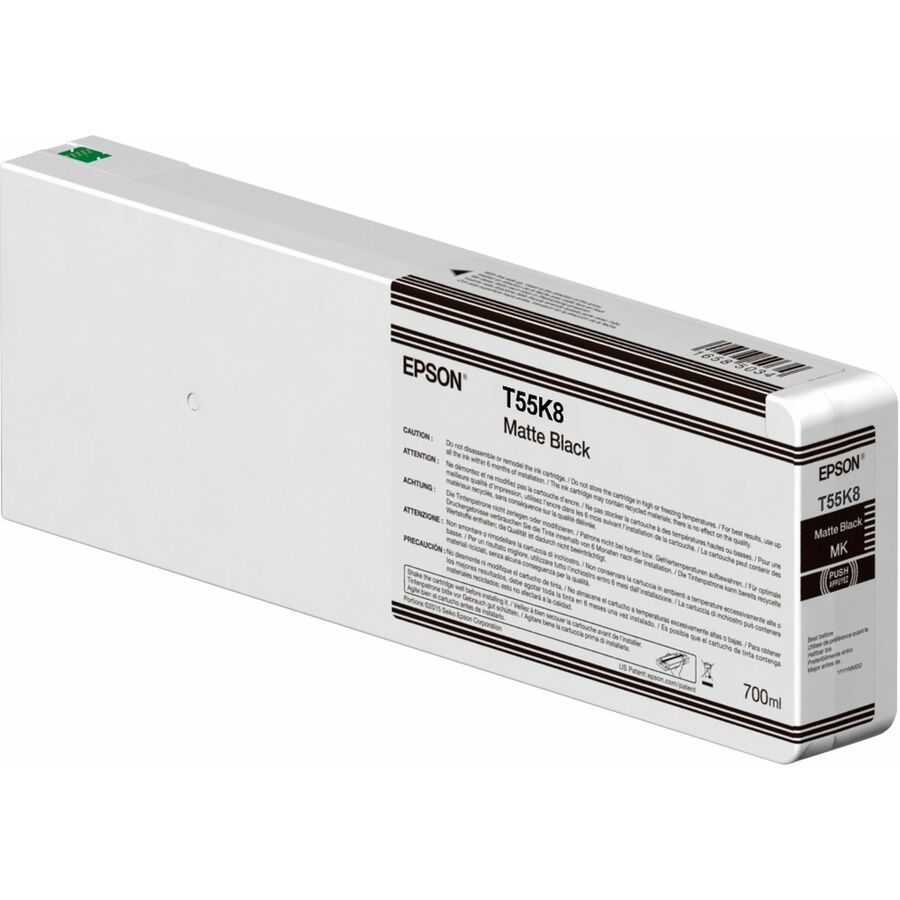 Epson UltraChrome HD Original Inkjet Ink Cartridge - Matte Black - 1 Pack