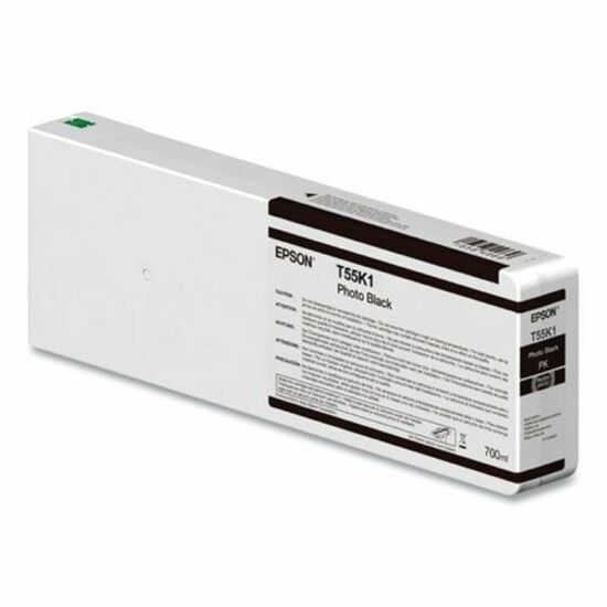 Epson UltraChrome HDX/HD T55K100 Original Inkjet Ink Cartridge - Single Pack - Photo Black - 1 Pack