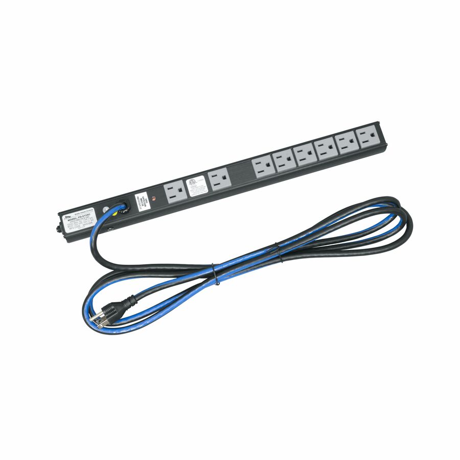 Middle Atlantic High-Density Slim Power Strip - 8 Outlet - 15A