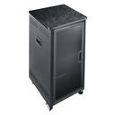 Middle Atlantic PTRK 21RU Portable Rolling 4-Post Server Rack Cabinet - 26in Depth Data Rack Cabinet