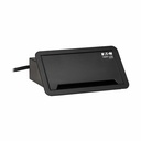 Eaton Tripp Lite Series Power It! 2-Outlet In-Desk Power and Charging Dock - 4x USB-A, USB-B, HDMI, RJ11, RJ45, 10 ft. Cord, Antimicrobial Protection, Black