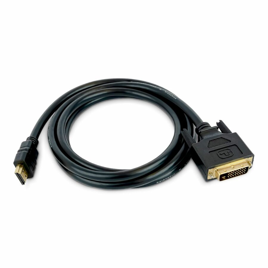StarTech 6ft (1.8m) HDMI to DVI Adapter Cable, Bi-directional Monitor Cord, M/M, TAA Compliant