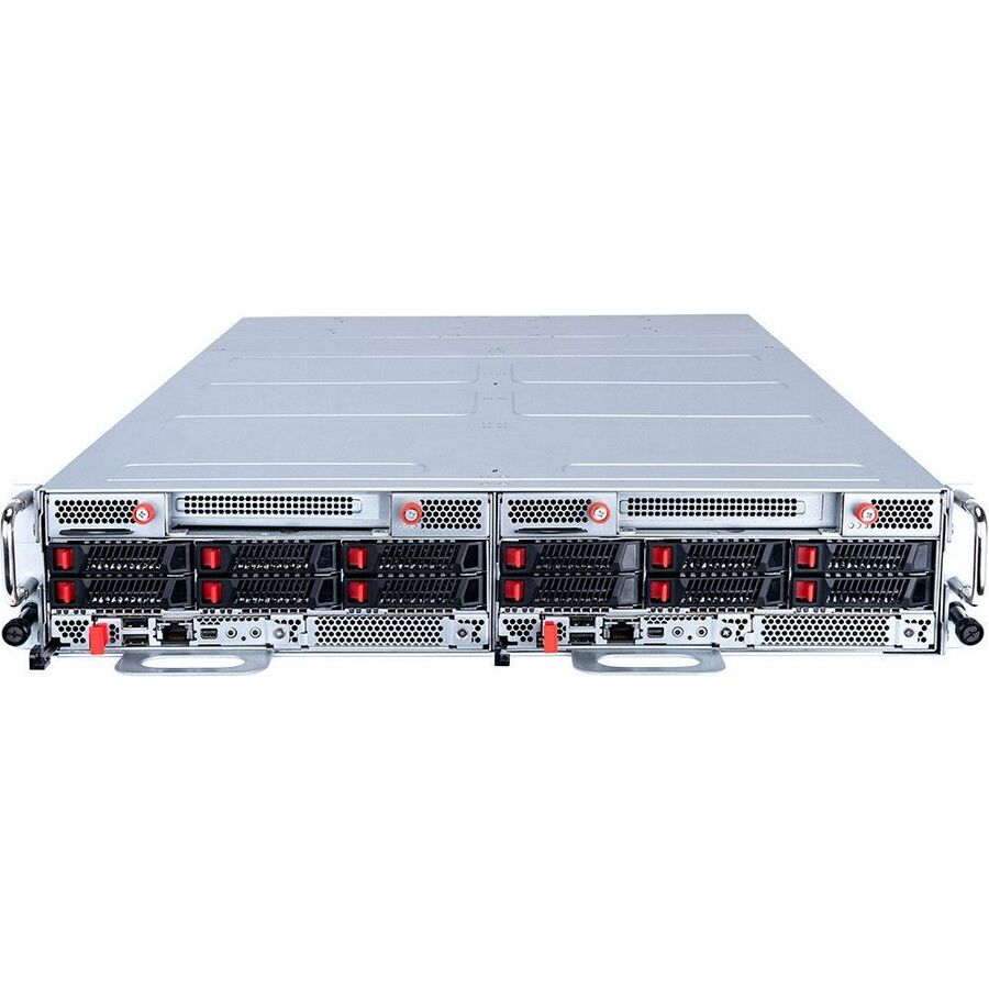 MSI CD270-S4051-X2 Barebone System - 2U Rack-mountable - 1 x Processor Support - AMD