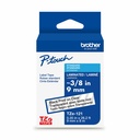 Brother Genuine P-touch TZe121 BK on CLR Label Tape, Laminated, 9mmX8m