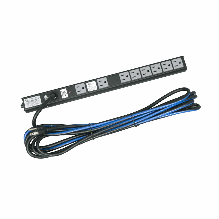 Middle Atlantic PD Series Slim High-Density 15 Amp Vertical Power Strip