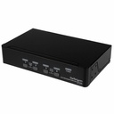 StarTech 4 Port USB DisplayPort KVM Switch with Audio, TAA