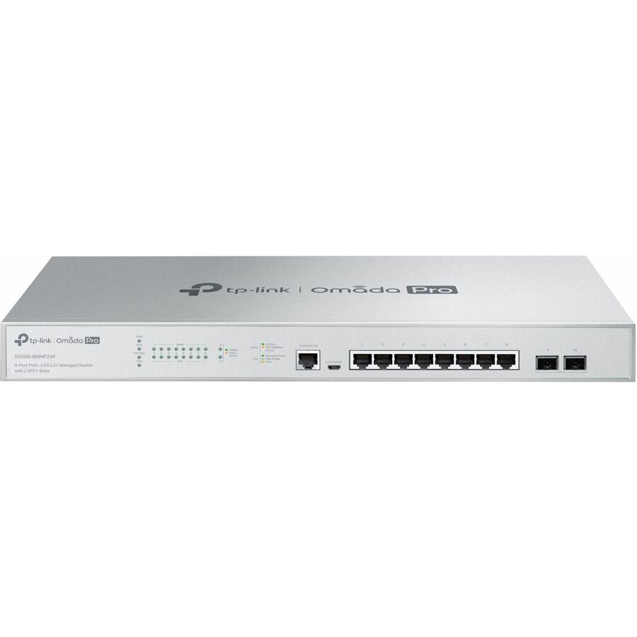 Omada Pro Omada Pro 8-Port PoE+ 2.5G L2+ Managed Switch with 2 SFP+ Slots