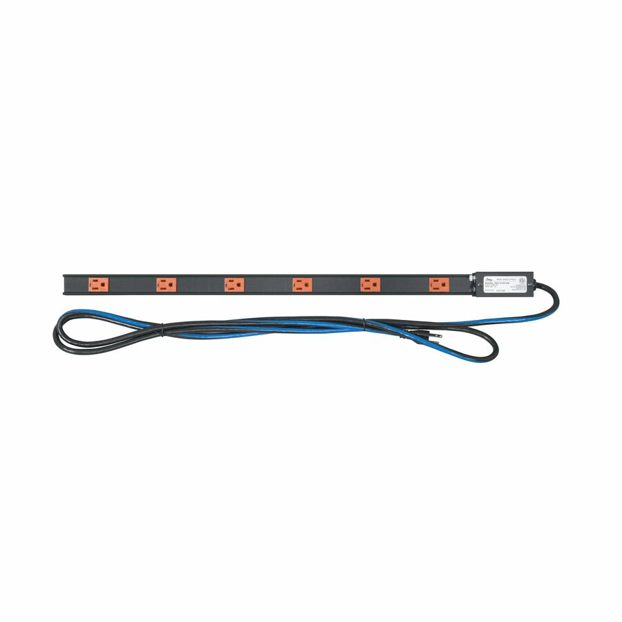 Middle Atlantic PDT Low Profile Vertical Power Strip - 15 Amp, 6 Outlet PDU - No Surge Protection