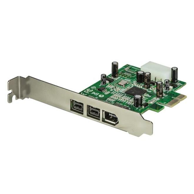 StarTech 3 Port 2b 1a 1394 PCI Express FireWire Card, TAA