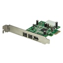 StarTech 3 Port 2b 1a 1394 PCI Express FireWire Card, TAA