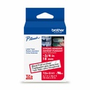 Brother Genuine P-touch TZeS141 BK on CLR Label Tape, Strong Adhesive Lam., 18mmX8m