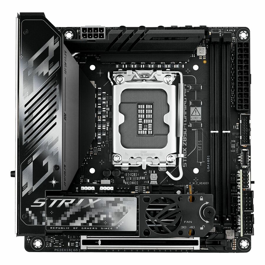 Asus ROG Strix STRIX Z890-I GAMING WIFI Gaming Desktop Motherboard - Intel Z890 Chipset