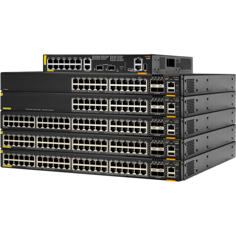 HPE 6200M 36G 12SR5 Class6 PoE 4SFP+ TAA Switch