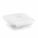 Zyxel WiFi 6 AX3000 Wireless Gigabit Access Point | Mesh, Seamless Roaming, & MU-MIMO | WPA3-PSK Security | Cloud, App or Direct Management | POE+ or AC Powered | AC Adapter Included | NWA50AX PRO
