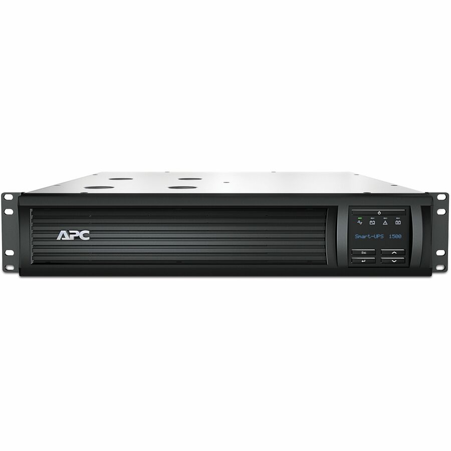 APC Smart-UPS, Line Interactive, 1500VA, Rackmount 2U, 120V, 6x NEMA 5-15R outlets, SmartConnect Port+SmartSlot, AVR, LCD