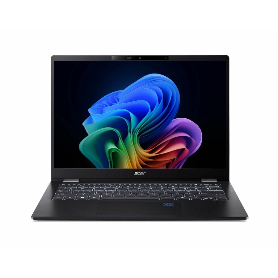 Acer TravelMate P6 14 AI TMP614-54 TMP614-54-76NH 14" Copilot+ PC Notebook - WQXGA+ - 120 Hz - Intel Core Ultra 7 256V - 16 GB - 1 TB SSD - English Keyboard - Black