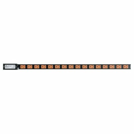 Middle Atlantic PDT Series Low Profile Vertical Power Strip - 15 Amp, 16 Outlets Rack Mounted Power