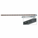 Middle Atlantic PDT Low Profile Vertical Power Strip - 20 Amp, 20 Outlet PDU - 2-Stage Surge Protection