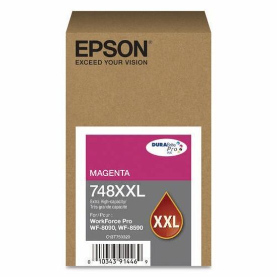 Epson 748 Original Extra High Yield Inkjet Ink Cartridge - Magenta - 1 Pack