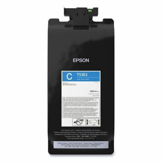 Epson UltraChrome PRO6 T53E Original High Yield Inkjet Ink Cartridge - Cyan Pack