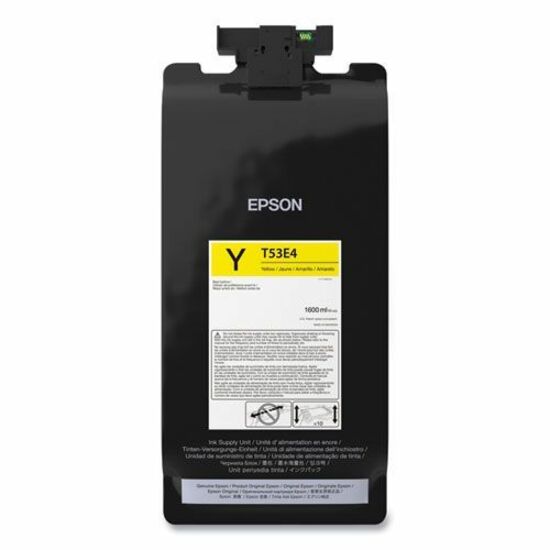 Epson UltraChrome PRO6 T53E Original High Yield Inkjet Ink Cartridge - Yellow Pack