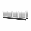 Eaton RapidPod Aisle Containment System Kit - 48"H x 54"W x 192"L (16'L)