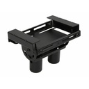 Peerless-AV® Modular Dual Pole I-beam Ceiling Plate For I-beams between 3-3/8˘ to 9-7/8˘ wide
