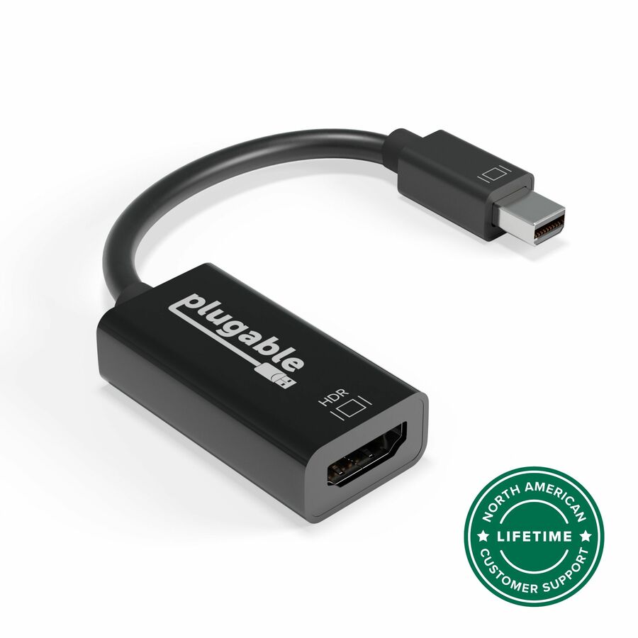 Plugable Active Mini DisplayPort (Thunderbolt 2) to HDMI 2.0 Adapter