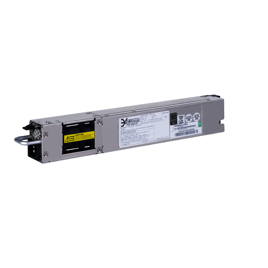 HPE A58x0AF Back (Power Side) to Front (Port Side) Airflow 300W AC Power Supply