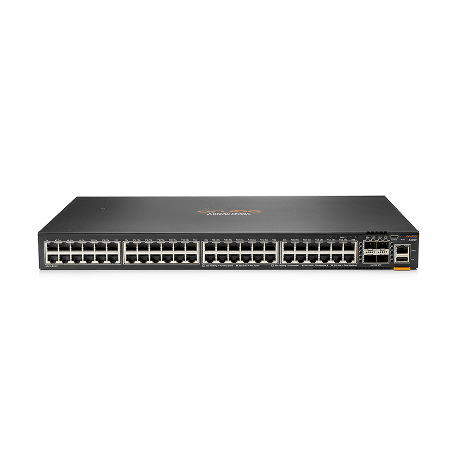 HPE 6300F 48-port 1GbE and 4-port SFP56 Switch
