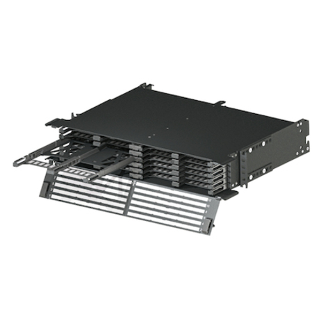Panduit 2 RU HD Flex 6-Port Enclosure