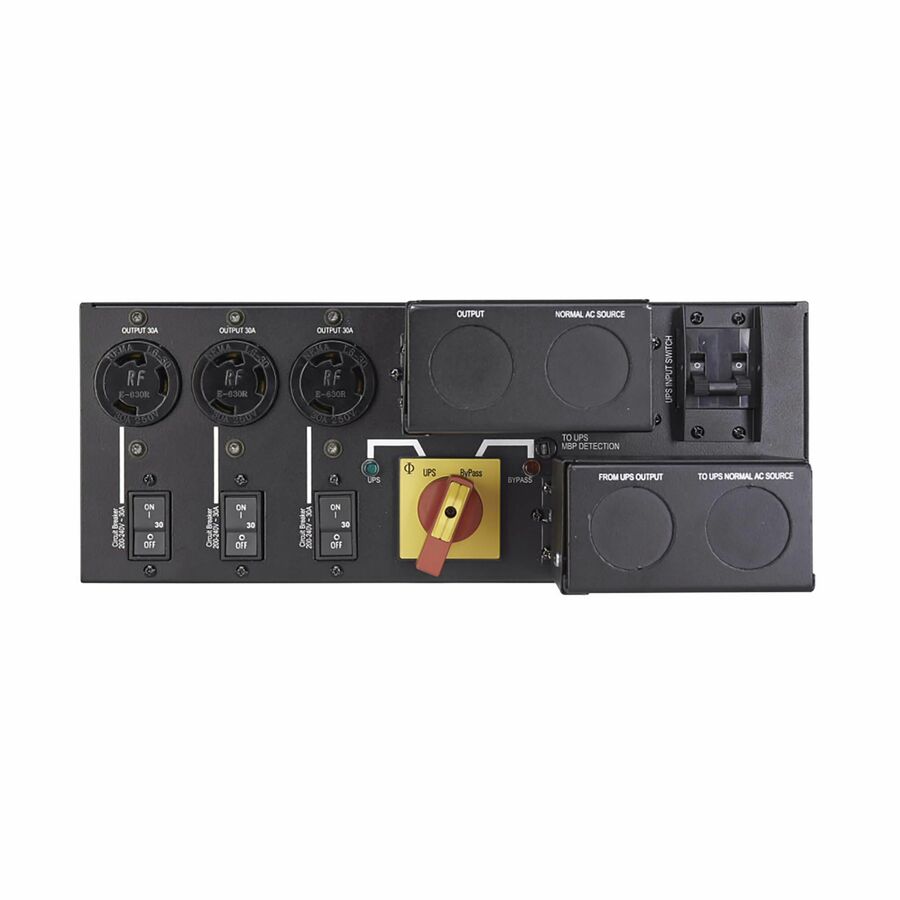 Eaton 9PX Maintenance Bypass for Select 8kVA to 11kVA 9PX UPS Systems, Hardwired Input/Output, 3 L6-30R Outlets, 3U Rack/Tower