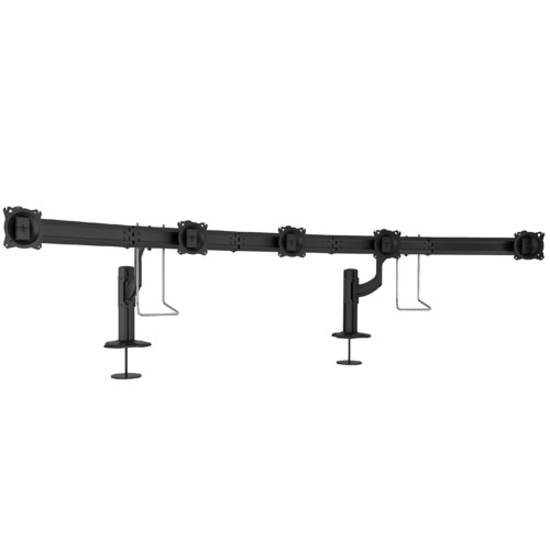 Chief Kontour K4 5x1 Grommet Mounted Array Display Mount - For 10-24 Inch Monitors - Black