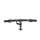 Chief Kontour 3x1 Triple Display Desk Mount - For Displays 10-24" - Black