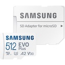 Samsung EVO Plus 512 GB Class 10/UHS-I (U3) V10 microSDXC - 1